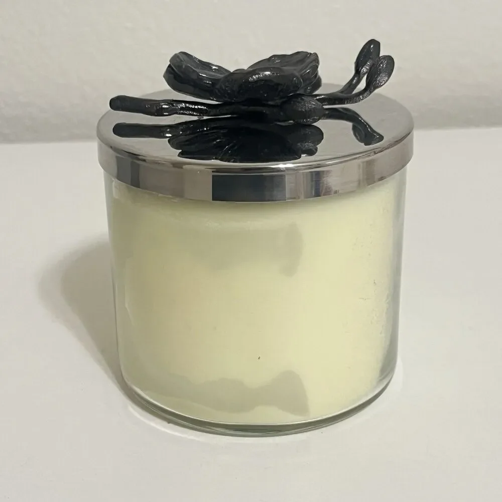 Michael Aram Black Orchid and Sandalwood Scented Candle 3-Wick 13.5 oz/382g
